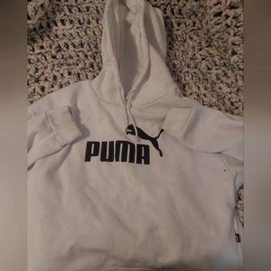 Puma Cropped Hoodie size M